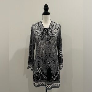 Paris Hues Lace Chest Dress